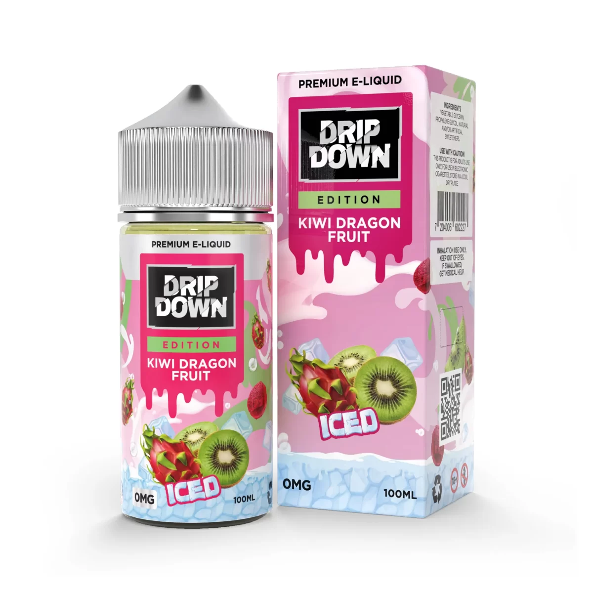 Drip Down Kiwi Dragon Fruit Ice 100ML