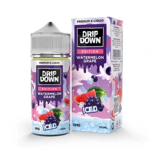 Drip Down Watermelon Grape Ice 100ML Nic salt - Edition series