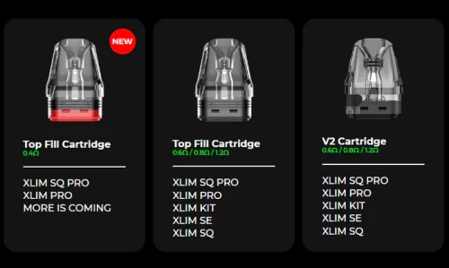 Oxva V2 Cartridges